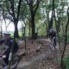 Groep voetballers